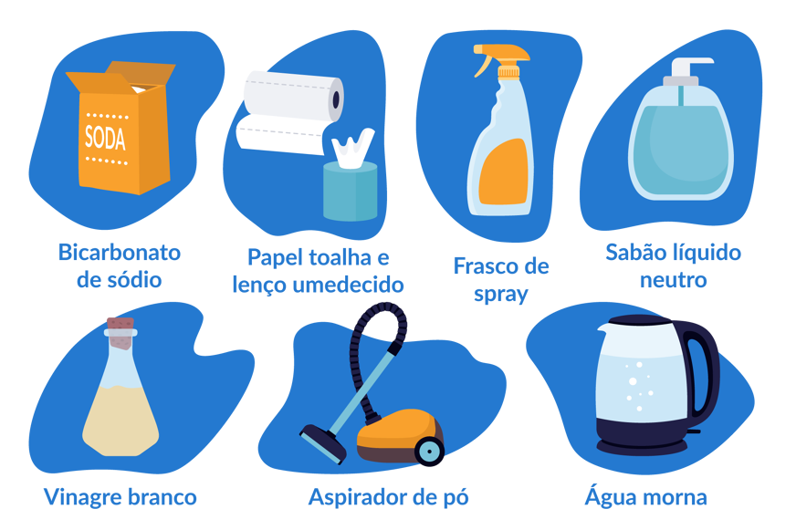produtos para limpar colchão